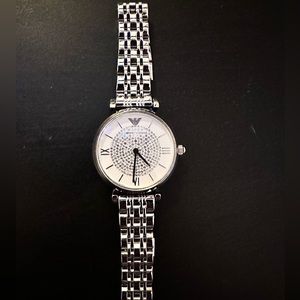 Emporio Armani Stainless steel watch for woman AR-1952
